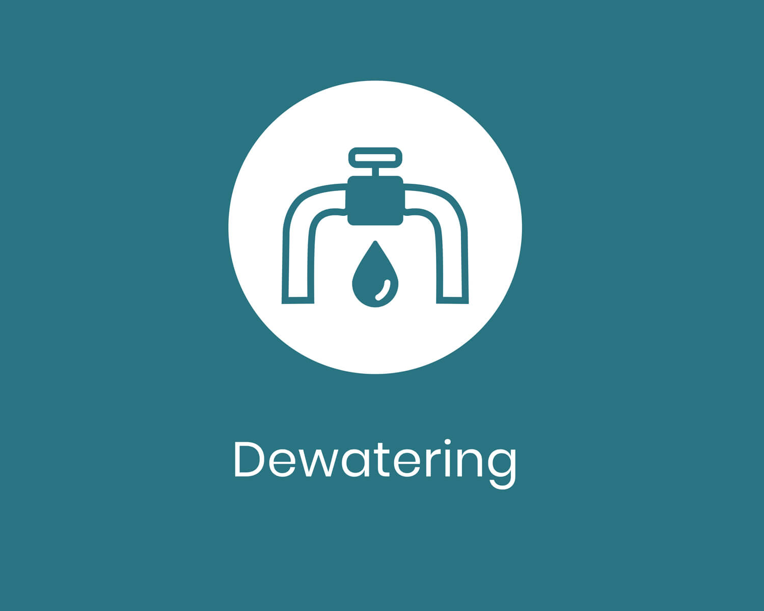 Dewatering