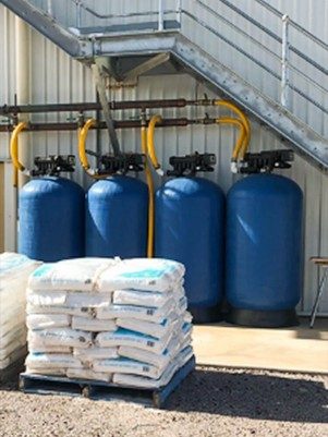 Water softener equipment